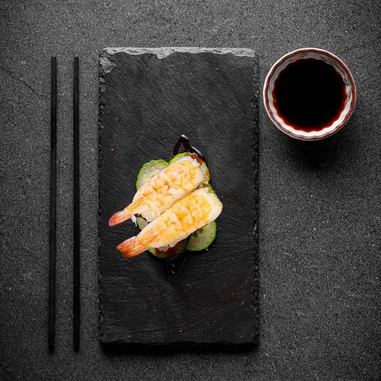 Crevette | Shrimp (Nigiri) | 鲜虾司